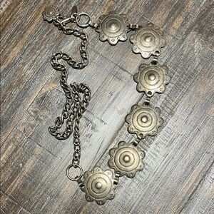 Silver Concho Belt